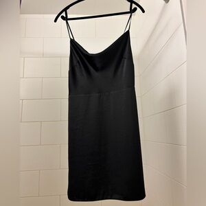 Aritzia Sunday Best Black Mini Dress